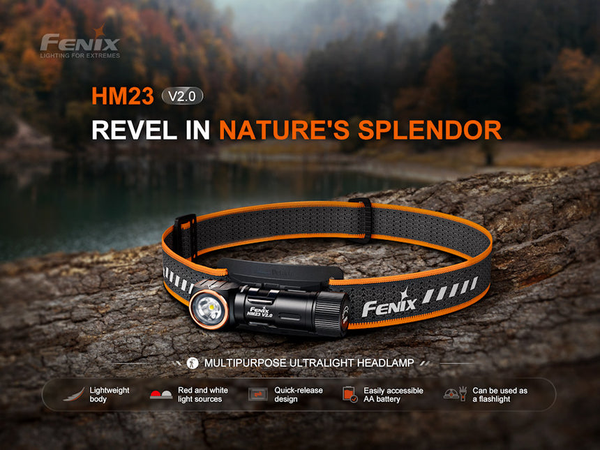 Fenix HM23 V2 Headlamp Torch