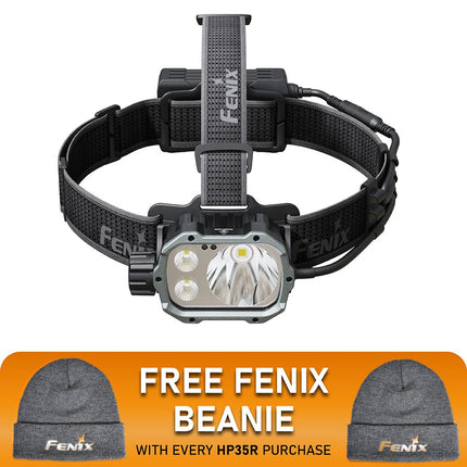 Fenix HP35R Headlamp Torch With A Free Fenix Beanie Hat