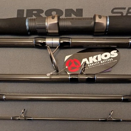 Akios Iron Spin 5 Piece Travel Fishing Rod 11ft 6"