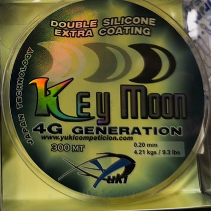 Yuki 4G Key Moon Premium Fishing Line 300M Spool