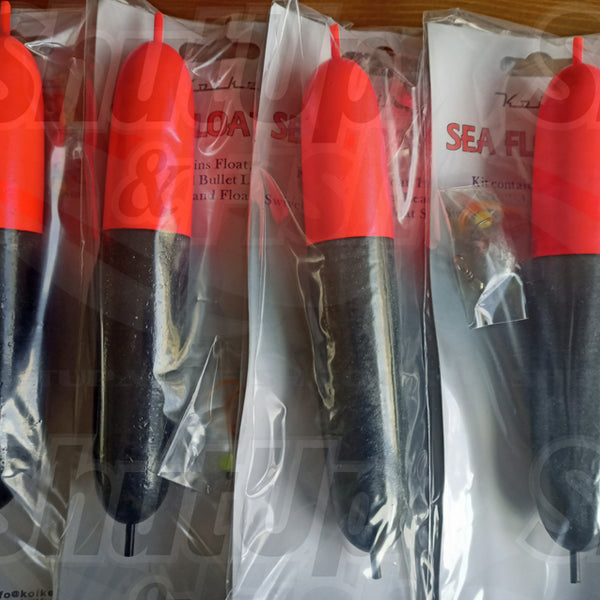 Koike Jumbo Sea Fishing Sliding Float Kits 19cm x 4 Kits
