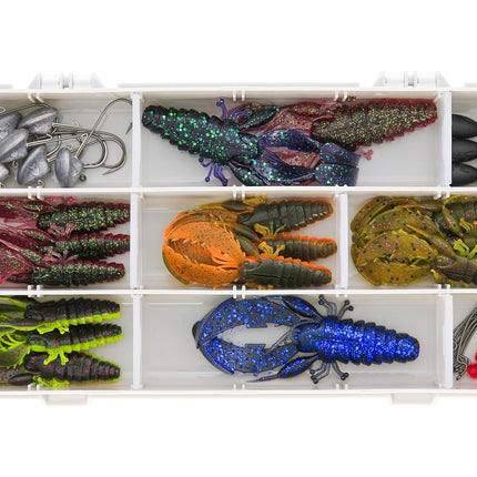 Westin Creaturebait Crecraw Loaded Freshwater Fishing Lure Box 44pcs
