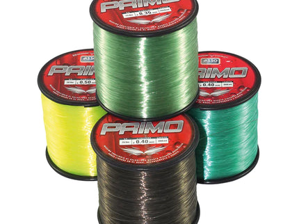 Asso Primo Fishing Line Various Colours And Breaking Strains
