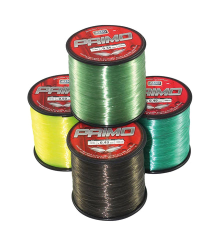 Asso Primo Fishing Line Various Colours And Breaking Strains