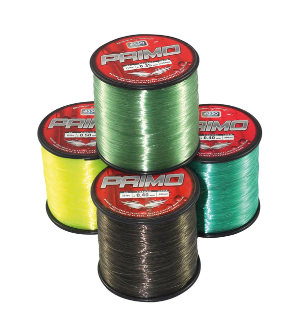 Asso Primo Fishing Line Various Colours And Breaking Strains