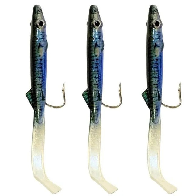 Ragot Raglou 3D Eel Soft Fishing Lures -  120mm  3 Per Pack
