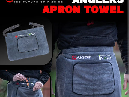 Akios Inova Fishing Anglers Apron Towel