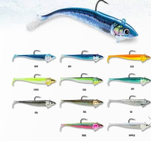 Storm 360GT Biscay Minnow Sea Fishing Lures For Bass Cod Pollock 2 Per Pack