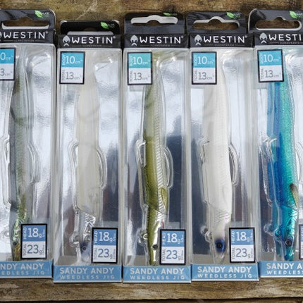 Westin Sandy Andy Weedless Jig Sea Fishing Lures 23g 13cm
