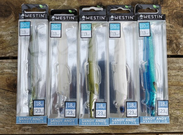 Westin Sandy Andy Weedless Jig Sea Fishing Lures 23g 13cm