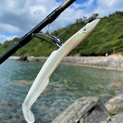 Sidewinder Pearl Skerries Eel Sandeel Fishing Lures 6" Size 3 Per Pack