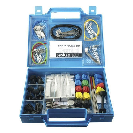 Gemini Fishing System 100+ Carry Box With Breakout Sinker Mould Kit