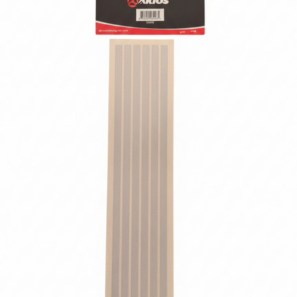 Akios Fishing Rod Tip Tape - 6 Red and 6 White Tapes Per Pack