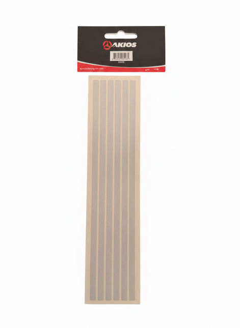 Akios Fishing Rod Tip Tape - 6 Red and 6 White Tapes Per Pack