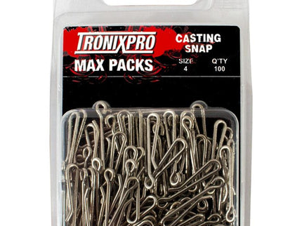 Tronixpro Max Pack Sea Fishing Casting Snap Lead Links - 100 Pieces