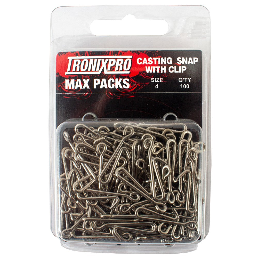 Snap Lead Rigs Tronixpro Max Pack Sea Fishing Casting Snap Lead Links with Bait Clip ...