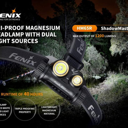 Fenix HM65R Shadow Master Headlamp