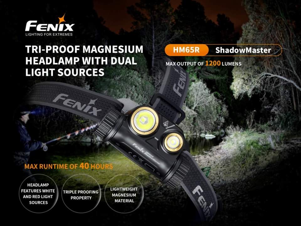 Fenix HM65R Shadow Master Headlamp