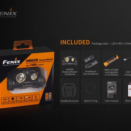 Fenix HM65R Shadow Master Headlamp