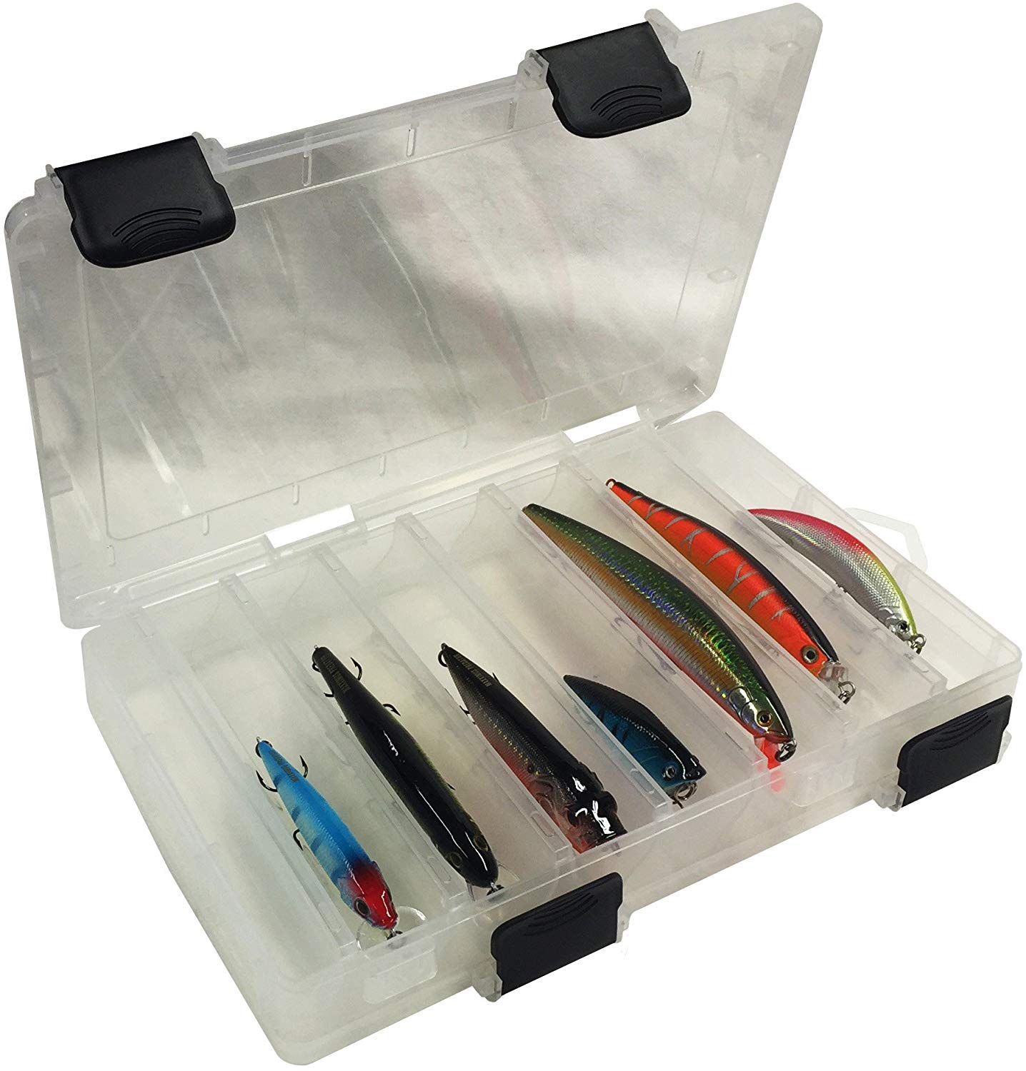 Fladen Double Sided Ventilated Fishing Lure Storage Box For 14 Lures
