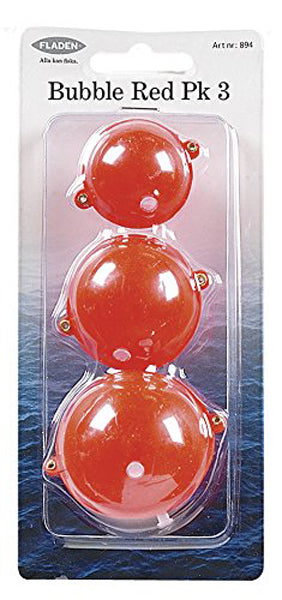 Fladen 3 Pack Assorted Size Bubble Fishing Floats