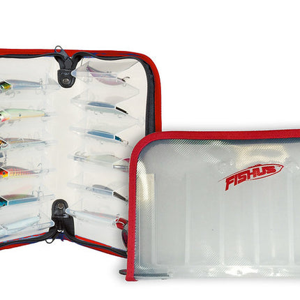 Fishus Lures Double Fishing Lure Tackle Box For 12 Lures