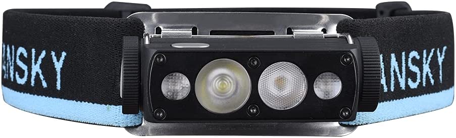 Cyansky Triple Output Headlamp | 1400 Lumens | 170m | 5 Year UK Warranty