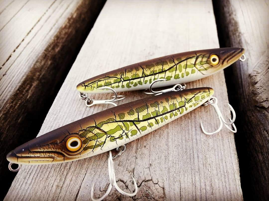 Fishus Lurenzo Espetit Silent Topwater Fishing Lures 9.5cm 10.5g