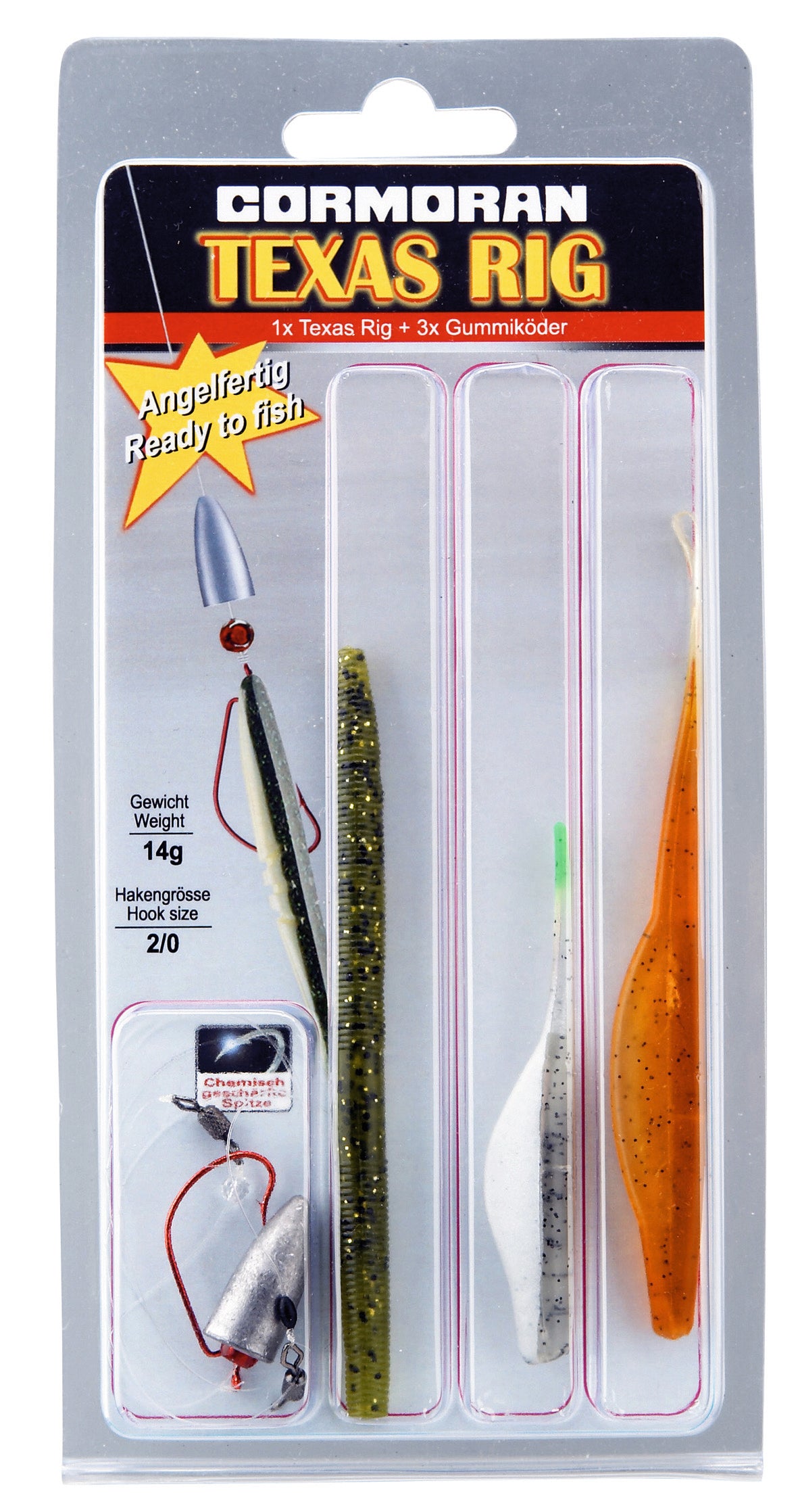 Cormoran Texas Drop Shot Fishing Rig Kit Type 3