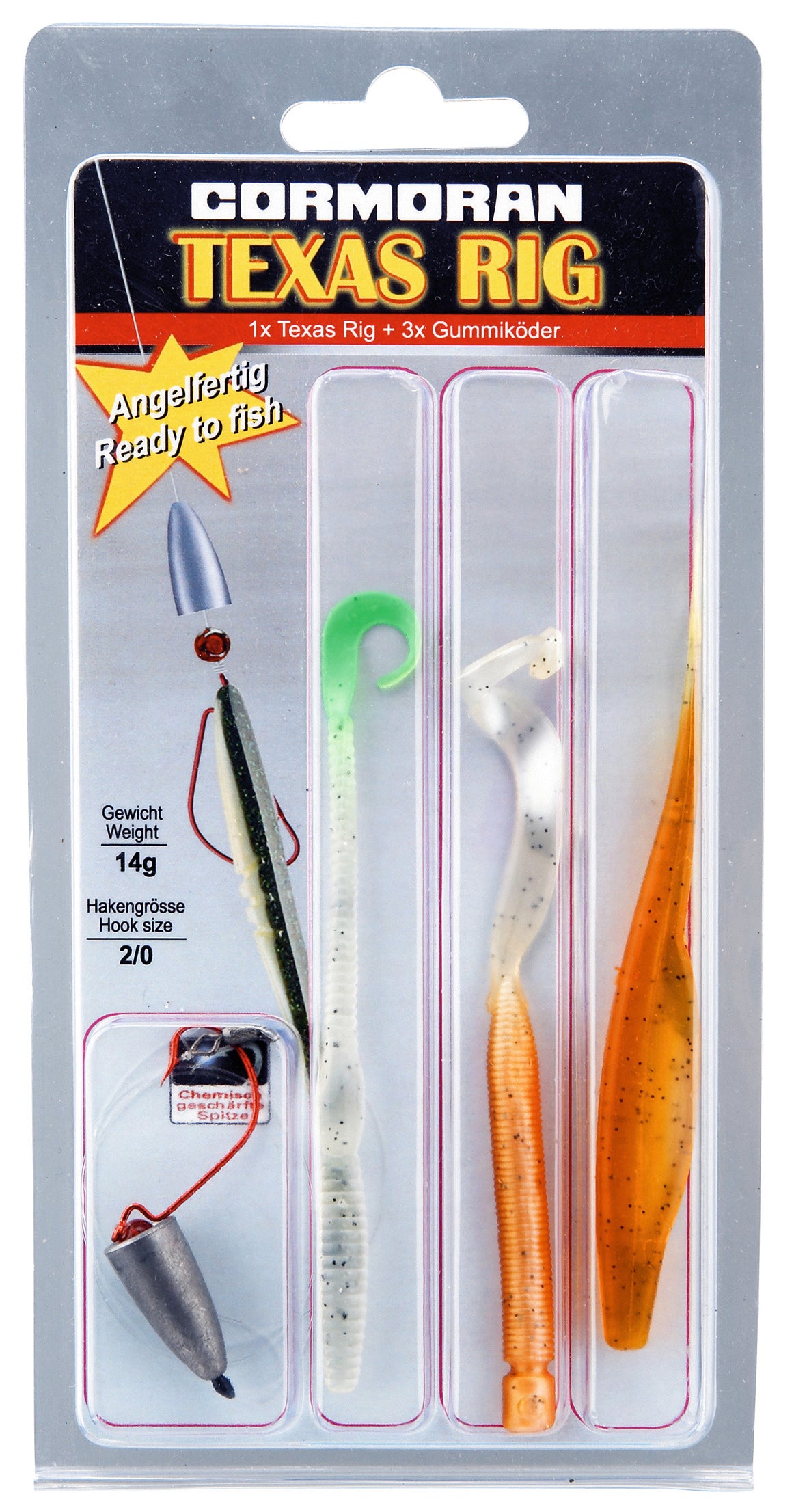 Cormoran Texas Drop Shot Fishing Rig Kit 14g – Shut Up And Fish Ltd