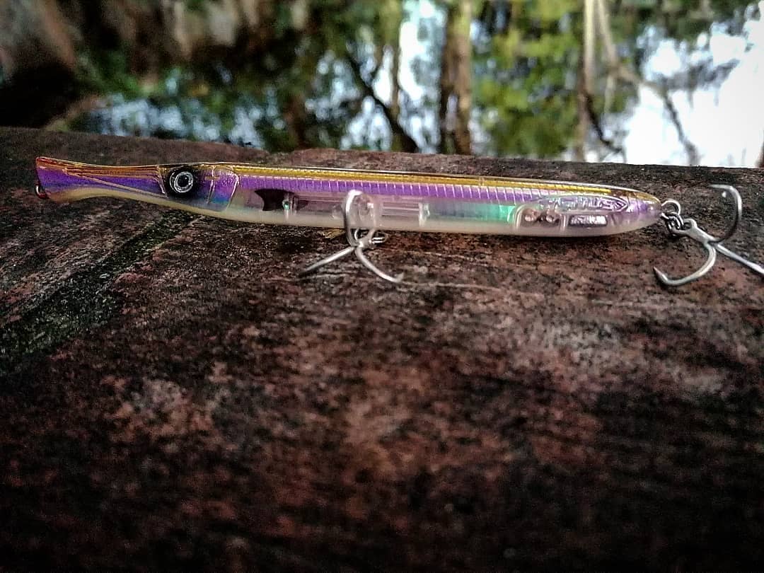 Fishus Lurenzo Don Belone 14cm Topwater Bass Fishing Lures (Floating)