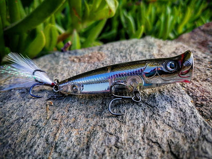 Fishus Lures Ubuntu Surface Popper Fishing Lure 7cm 8.5g
