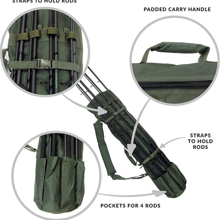 Carp On Fishing Rod Holdall