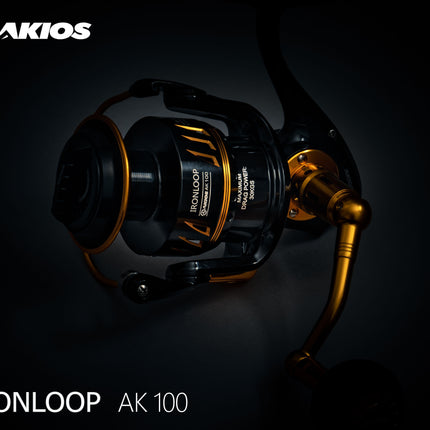Akios Ironloop Surf Casting Sea Fishing Reel