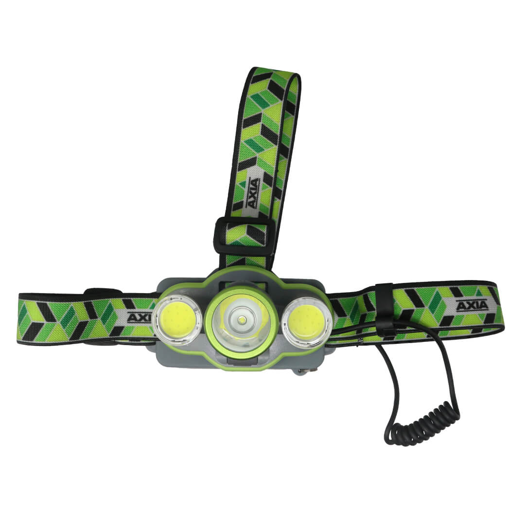 Axia Fishing Headlamp Triple Beam | T6 LED | 500 Lumens