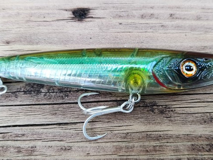 Fishus Lurenzo Espetit Silent Topwater Fishing Lures 9.5cm 10.5g