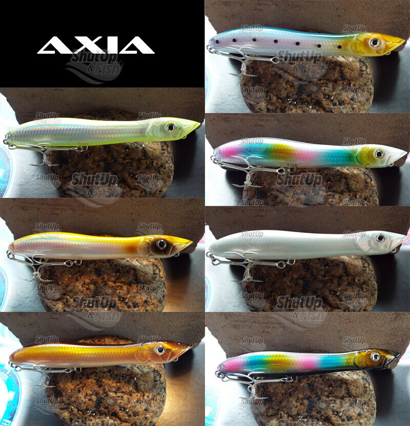 Axia Canine Topwater Bass Fishing Lures 135mm and 100mm