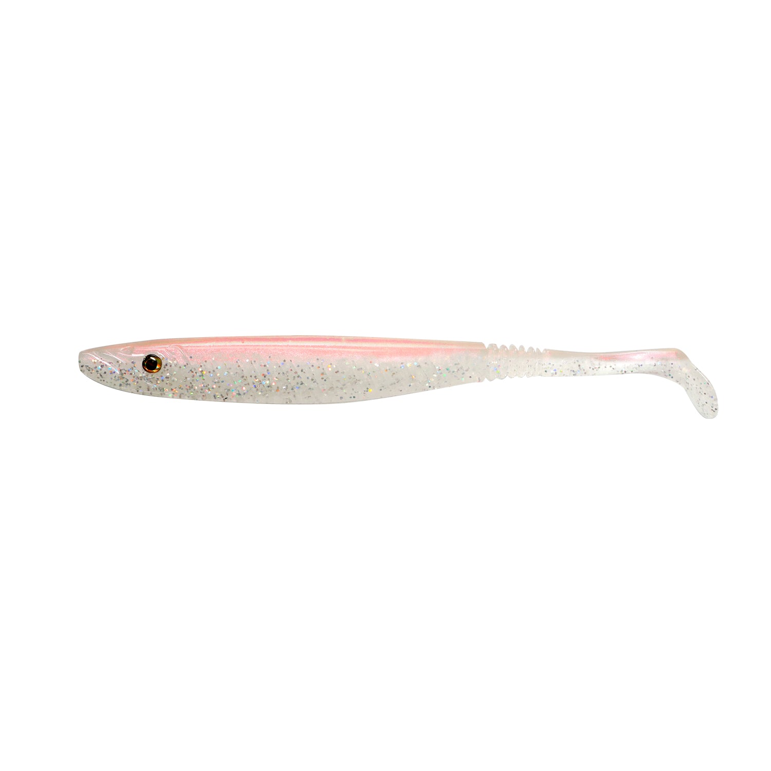 Fishus Espetit Soft Shad Fishing Lures Magic White