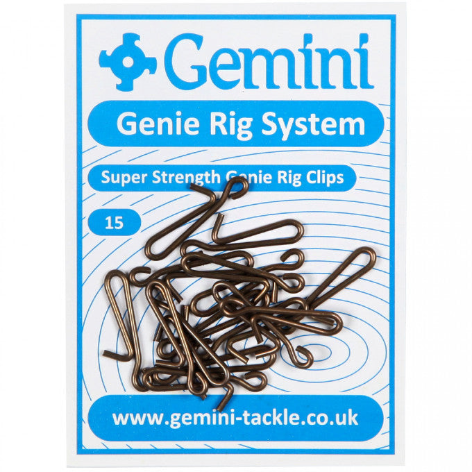 Gemini Genie Super Strength Rig Clips