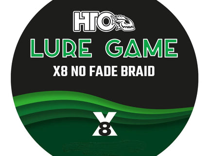 HTO Lure Game No Fade Braid Fishing Line | 150m Spool