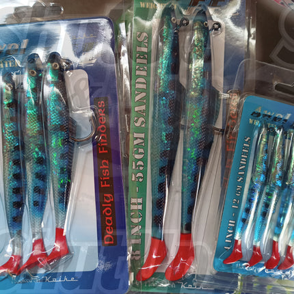 Koike Awol Eels Mackerel Colour Sandeel Fishing Lures