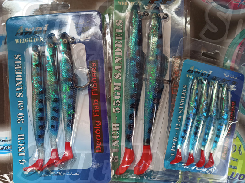 Koike Awol Eels Mackerel Colour Sandeel Fishing Lures
