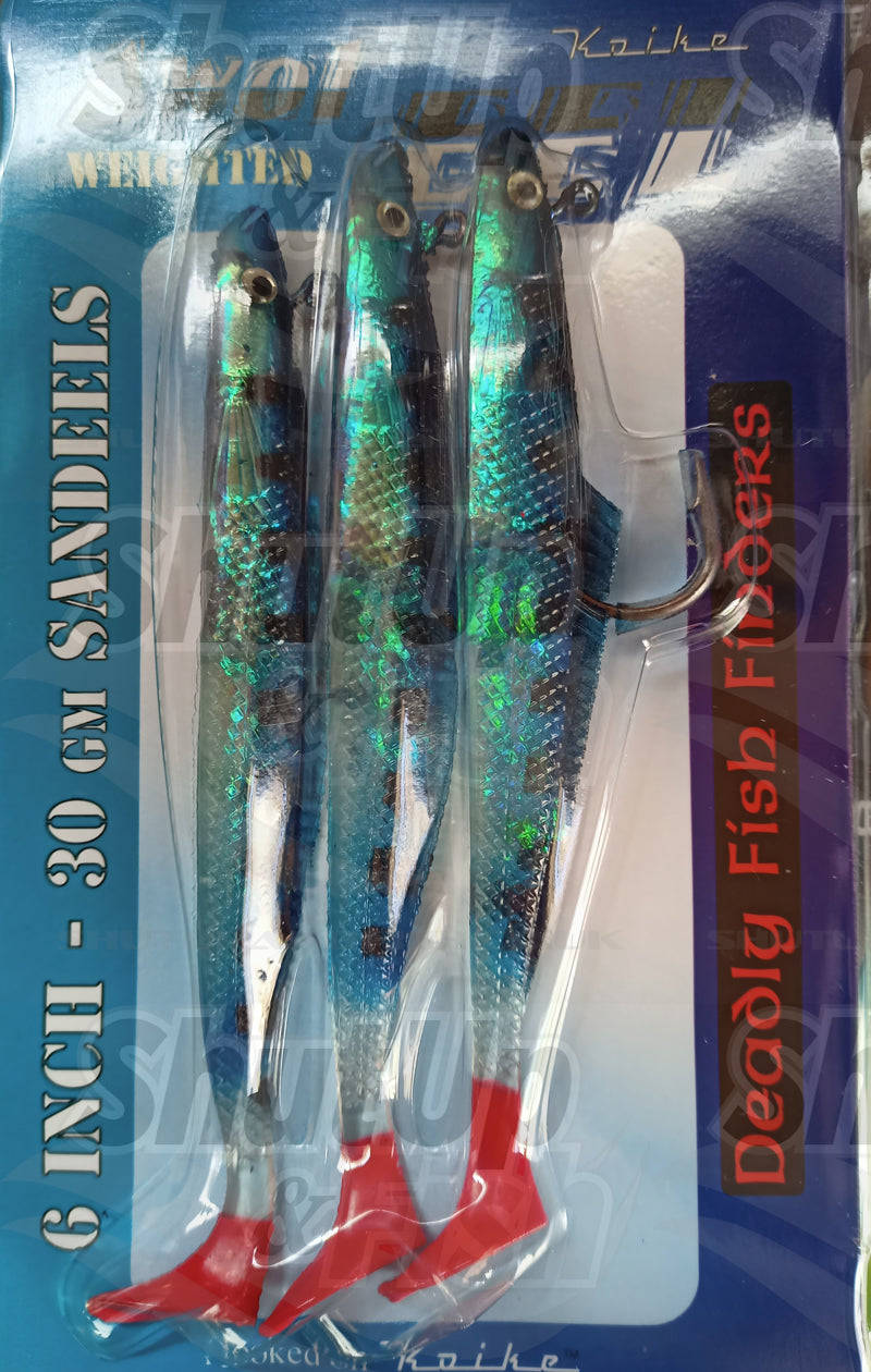 Koike Awol Eels Mackerel Colour Sandeel Fishing Lures