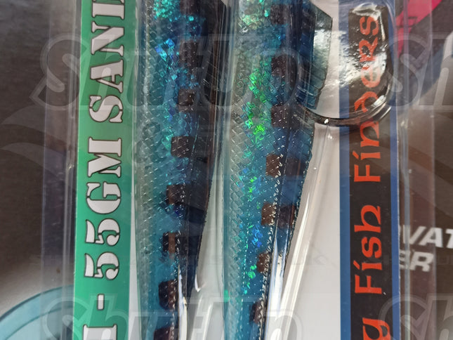 Koike Awol Eels Mackerel Green Colour Sandeel Fishing Lures