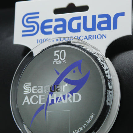 Seaguar Ace Hard Fluorocarbon Fishing Line 50m Spools