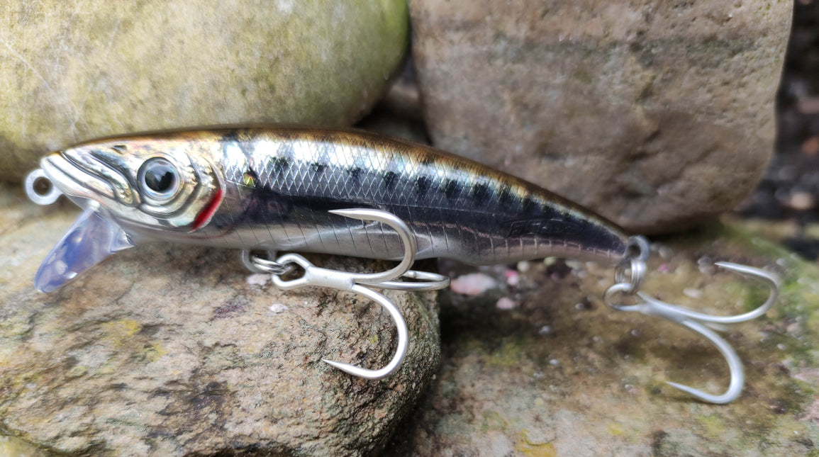 Fishus Lurenzo Espetit Heavy Realistic Grey Cuda 8cm 32g