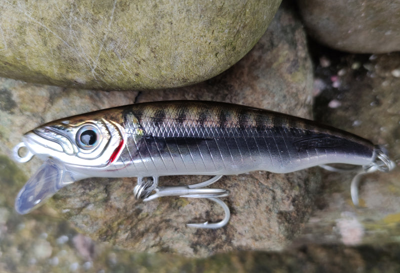 Fishus Lurenzo Espetit Heavy Realistic Grey Cuda 8cm 32g