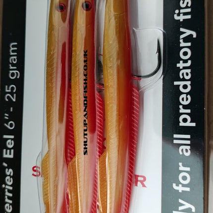 Sidewinder Skerries Eel Rhubarb And Custard Sandeel Fishing Lures