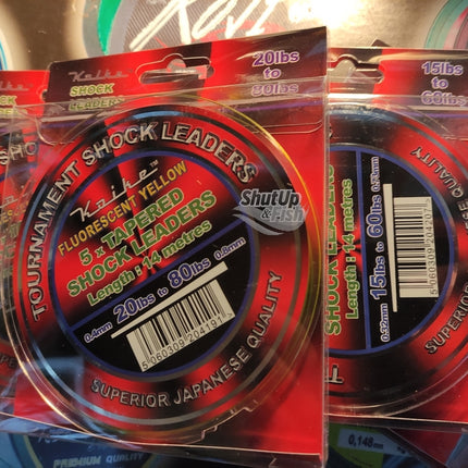 Koike Tournament Japanese Quality Sea Fishing Tapered Shock Leader Line