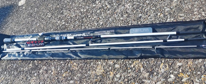 Nomura Kuro Revenge Lure Fishing Rod 3 Piece 9ft 7-28g